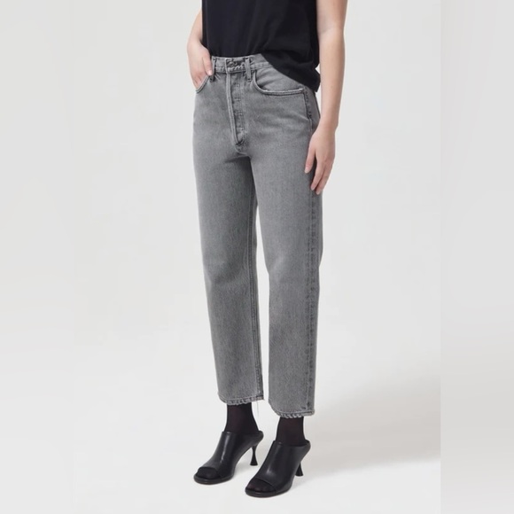 AGOLDE - 90's Crop Mid Rise Loose Fit - Picture 2 of 11